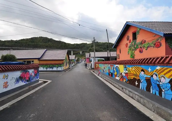 安徽民宿涂鸦墙彩绘